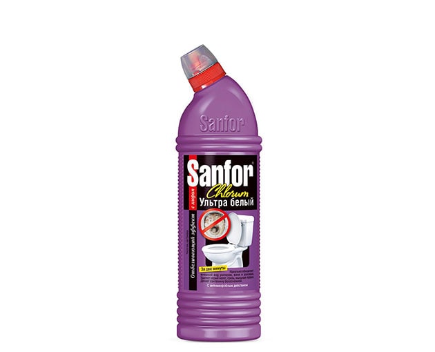Sanfor disinfectant cleaner with chlorine 750g